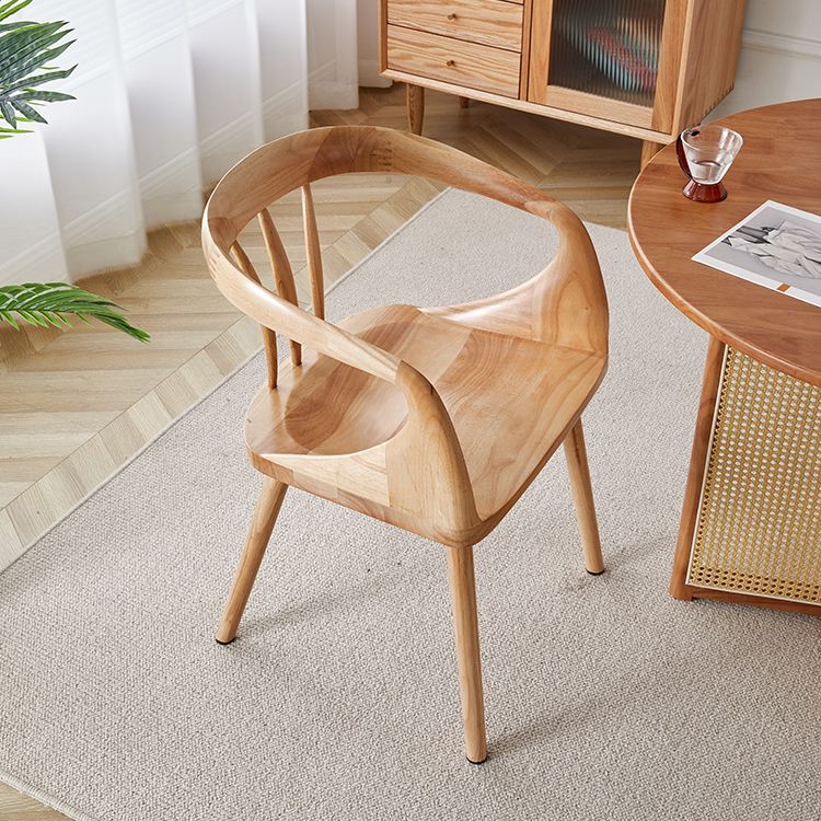 Moderne binnen eetstoel stoel vast houten windsor achterstoel achterstoel