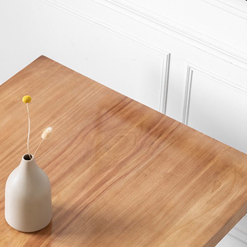 Contemporary Style Dining Table Rectangle Solid Wood Table for Home Kitchen Clearhalo 'Dining Tables & Seating' 'Dining Tables' 'dining_table' 'furn' 'furn_dining_table' 'Furniture' 'Kitchen & Dining Furniture' 1200x1200_4bd2af54-3e4e-4c0d-b897-4dac39f9ebb6