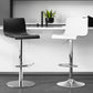 Low Back Dining Stools Adjustable Height Bar Stools with Metal Base