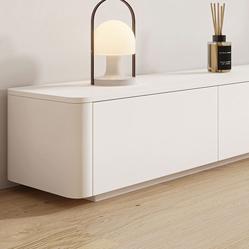 Wooden TV Stand Console Contemporary Media Console for Living Room