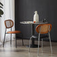 Industrial Design Faux Leather Dining Chairs Open Back Side Chair Clearhalo ' kitchen&dining_furn' 'Dining Chairs' 'Dining Tables & Seating' 'dining_chair' 'furn' 'furn_dining_chair' 'Furniture' 'furniture_dining_chair' 'Kitchen & Dining Furniture' 'kitchen' 1200x1200_4bd3d092-901f-4f81-9e5d-7aaf410eb5eb