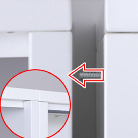 Estanterías de estantería de metal moderna incluye estantería con puertas de vidrio