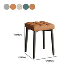 White Modern Standard Leather Solid Color Water Resistant Indoor Standard Clearhalo 'furn' 'furn_ottomans_poufs' 'Furniture' 'Living Room Furniture' 'Ottomans & Poufs' 'ottomans_poufs' 1200x1200_4bd71562-e8f4-422c-869b-8b0481be1423