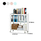 Foldable Bookshelf Scandinavian Style Bookcase for Home Office with Casters Clearhalo 'Bookcases' 'furn' 'furn_bookcases' 'Furniture' 'furniture_bookcases' 'Office Furniture' 1200x1200_4bdeb61c-a10d-4a41-a996-1ef8eb94974c