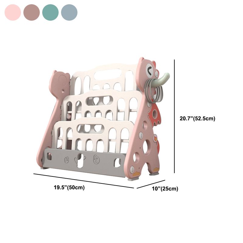 Scaffali di plastica moderna e contemporanea Libreria per bambini scaffale