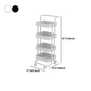 Open Industrial Etagere Bookshelf Steel Frame Plastic Shelf Bookshelf with Caster Wheels Clearhalo 'Bookcases' 'furn' 'furn_bookcases' 'Furniture' 'furniture_bookcases' 'Office Furniture' 1200x1200_4be3671c-c672-47da-af8d-6637d4175b7b