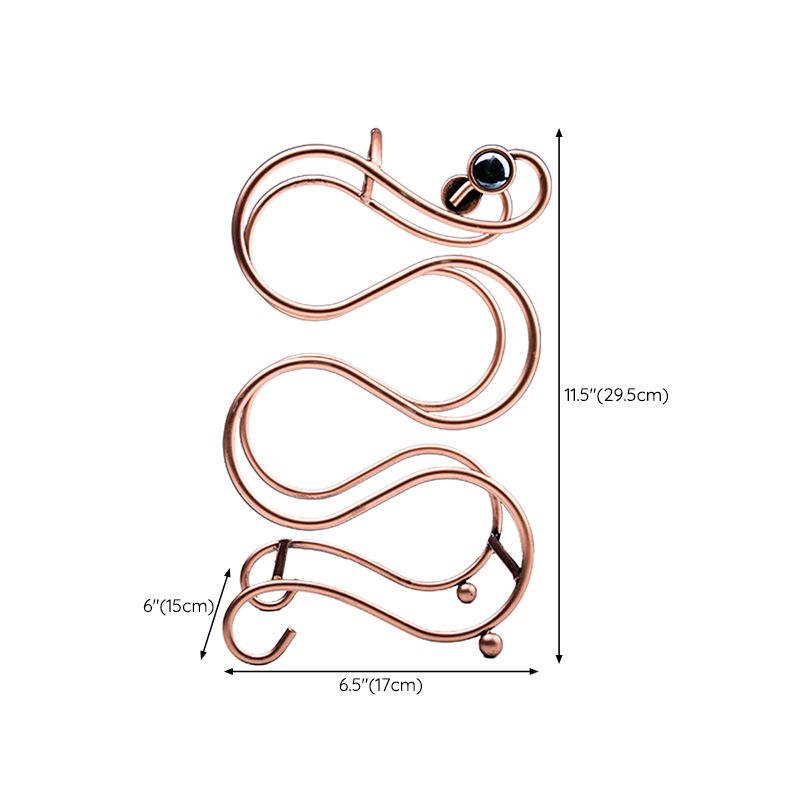 Porta bottiglia controsoffitto contemporanea con bottiglia di vino in metallo in metallo in metallo