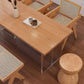 Modern 1/4/6 Pieces Dining Set Rectangle Ash Wood Dining Table for Dining Room
