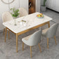 Mesa de comedor de lujo tradicional 4 Pats Rectangle Mesa para el hogar