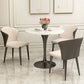 Modern Style Dining Table Sintered Stone Round Tulip Table for Dining Room Clearhalo 'Dining Tables & Seating' 'Dining Tables' 'dining_table' 'furn' 'furn_dining_table' 'Furniture' 'Kitchen & Dining Furniture' 1200x1200_4beae544-2ccd-48af-8528-2ed9fcdb89d5