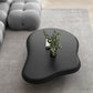 Scandinavian Free Form Coffee Table with 4 Legs in Pine Wood