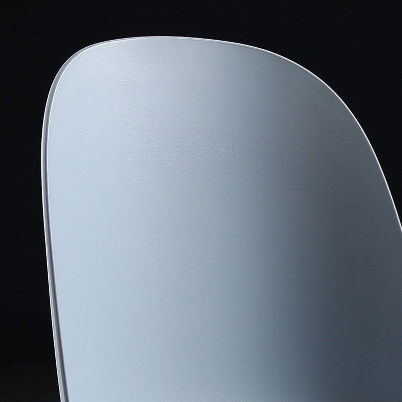 Scandinavian Style Plastic Dining Side Chair Home Open Back Armless Chair Clearhalo ' kitchen&dining_furn' 'Dining Chairs' 'Dining Tables & Seating' 'dining_chair' 'furn' 'furn_dining_chair' 'Furniture' 'furniture_dining_chair' 'Kitchen & Dining Furniture' 'kitchen' 1200x1200_4beda10b-d0e0-463e-8e62-843acd3f5b47