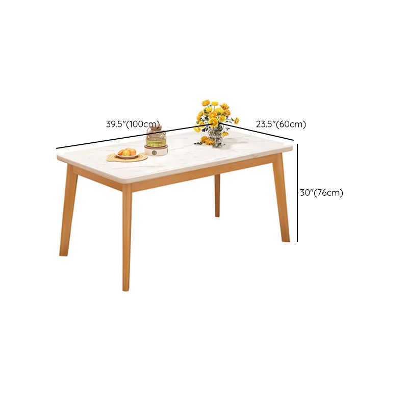Modern 1/3/5 Pieces Dining Room Table Rectangle Wood Furniture for Home Clearhalo 'Dining Room Sets' 'Dining Tables & Seating' 'dining_room_set' 'furn' 'furn_dining_room_set' 'Furniture' 'Kitchen & Dining Furniture' 1200x1200_4beddf77-88f0-4f7b-8b73-24fbc4feb96f