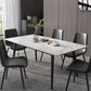 Industrial Standard Sintered Stone Dining Table Rectangle Shape Dining Table for Kitchen Clearhalo ' dining_table' 'Dining Tables & Seating' 'Dining Tables' 'furn' 'furn_dining_table' 'Furniture' 'furniture_dining_table' 'Kitchen & Dining Furniture' 'kitchen&dining_furn' 'kitchen' 'kitchen_dining_table' 1200x1200_4bee2746-0a2a-4454-8aa2-75c806dac346