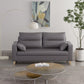 Polish Finish 2-seater Chaise Square Arm Sofa for Bonus Room Apartment Clearhalo 'furn' 'furn_sofas' 'Furniture' 'furniture_sofas' 'kitchen' 'kitchen_sofas' 'Living Room Furniture' 'Sofa' 'sofas' 1200x1200_4bee3687-9c26-48dd-baa8-40f1100a27a7