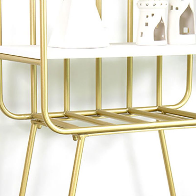 4 Shelves Standard Bookshelf Metal Modern Bookcase ,11.8" W X 70.9" H Clearhalo 'Bookcases' 'furn' 'furn_bookcases' 'Furniture' 'Office Furniture' 1200x1200_4bef1eba-c12b-48a7-9003-0d30f5f41f02