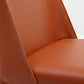 Contemporary Dining Armless Chair Leather Curved Parsons Side Chair Clearhalo ' kitchen&dining_furn' 'Dining Chairs' 'Dining Tables & Seating' 'dining_chair' 'furn' 'furn_dining_chair' 'Furniture' 'furniture_dining_chair' 'Kitchen & Dining Furniture' 'kitchen' 1200x1200_4bf0d28c-1ebf-4cd2-b38d-ea41fc7551b7