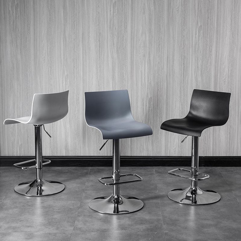 Indoor Industrial Style Bar Stool Adjustable Height Swivel Barstool Armless Design Clearhalo 'Bar Furniture' 'Bar Stools' 'bar_stools' 'furn' 'furn_bar_stools' 'furniture_bar_stools' 'Kitchen & Dining Furniture' 'kitchen&dining_furn' 'kitchen' 'kitchen_furn' Furniture' 1200x1200_4bf2cbf6-e5d5-41db-b480-7166d750e43a