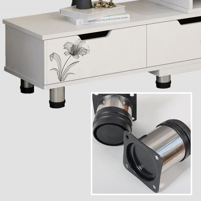 スカンジナビアのテレビメディアスタンドエンジニアリングウッドテレビスタンドコンソール