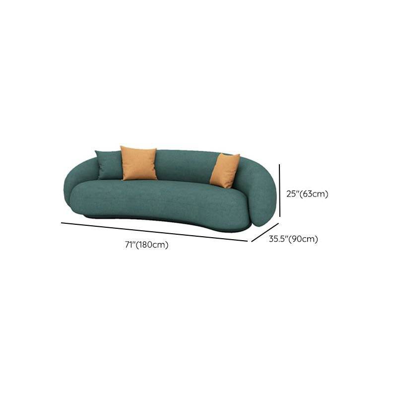 35" Wide Contemporary Sofa Forest Green Leather Stationary Seating Clearhalo 'furn' 'furn_sofas' 'Furniture' 'Living Room Furniture' 'Sofa' 'sofas' 1200x1200_4bf645a7-dd61-4c84-9d79-6ae4acd77589