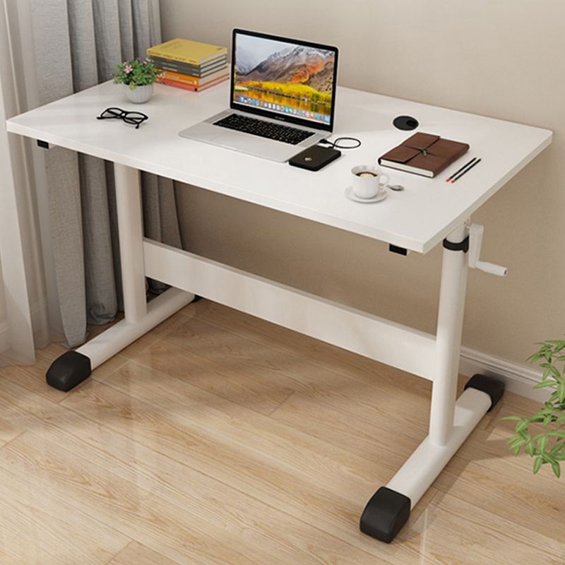 Hauteur réglable Home bureau de bureau T-Shape Base Cable Management Writing Desk