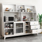 Ritmo rettangolare sideboard mobile da cucina in legno contemporaneo