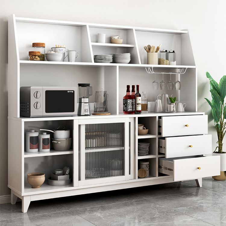 Ritmo rettangolare sideboard mobile da cucina in legno contemporaneo