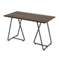 Industrial Style Solid Wood Dinner Room Kitchen Table Brown Sled Base Table for Dining Room Clearhalo ' dining_table' 'Dining Tables & Seating' 'Dining Tables' 'furn' 'furn_dining_table' 'Furniture' 'furniture_dining_table' 'Kitchen & Dining Furniture' 'kitchen&dining_furn' 'kitchen' 'kitchen_dining_table' 1200x1200_4bfb2ca1-d1d1-48c4-b461-2294e5dcd45a