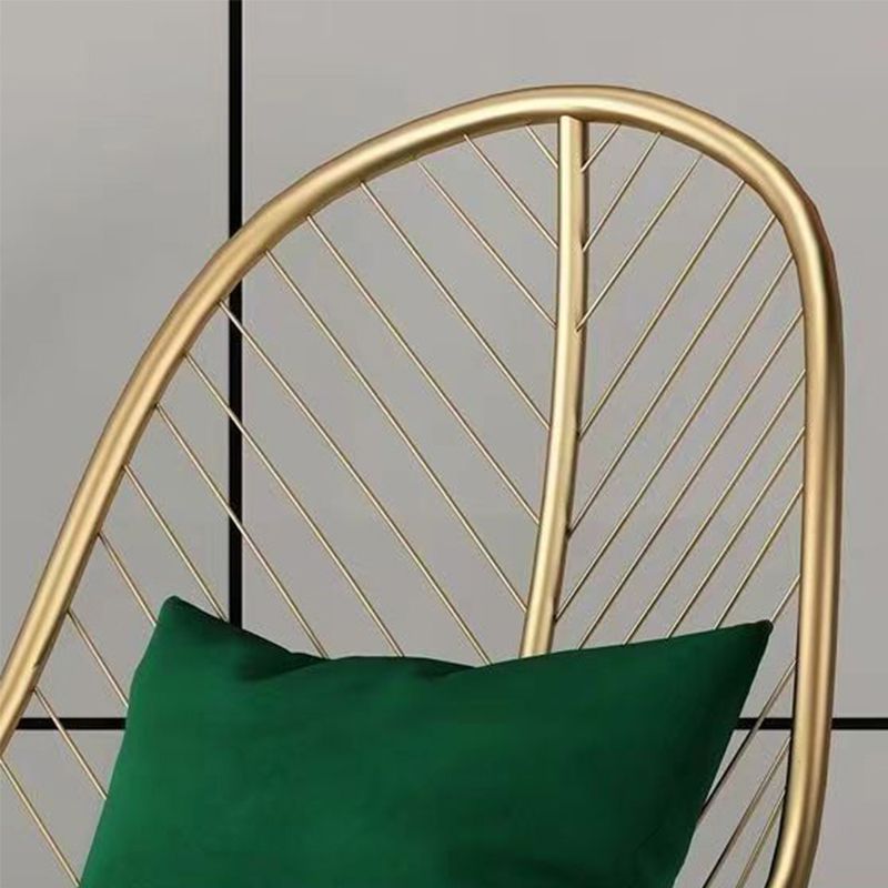 Glam Armless with Pillow Fixed Back Basic Four Leg Parsons Chair Clearhalo 'Accent Chairs' 'accent_chairs' 'Chairs & Seating' 'furn' 'furn_accent_chairs' 'Furniture' 'Living Room Furniture' 1200x1200_4bfdee73-35f7-47f5-b917-235478d20026