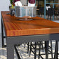 Industrial Style Bistro Bar Table Rectangle Solid Wood Bar Table for Dining Room Clearhalo 'Bar Furniture' 'Bar Tables' 'bar_tables' 'furn' 'furn_bar_tables' 'Furniture' 'Kitchen & Dining Furniture' 1200x1200_4c016e8a-9aa9-4614-a390-7a6306ed447a