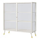 IJzeren op de eetkamer dressoir Cabinet Glam Server Cabinet met opslag