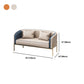 Modernes 22,83 "Breitsofa Kunstledertuxedo Arm Sofa für Wohnzimmer