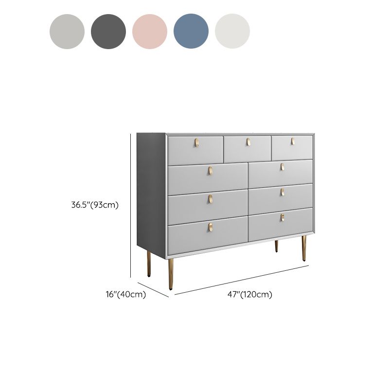 Classic Glam Dresser Stone Storage Chest Dresser with 6/7/9 Drawers , 15.6 Inch W Clearhalo 'Bedroom Furniture' 'Dressers & Chests' 'dressers_chests' 'furn' 'furn_dressers_chests' 'Furniture' 1200x1200_4c068c68-84ad-42c8-afe7-89736d3d2fc1