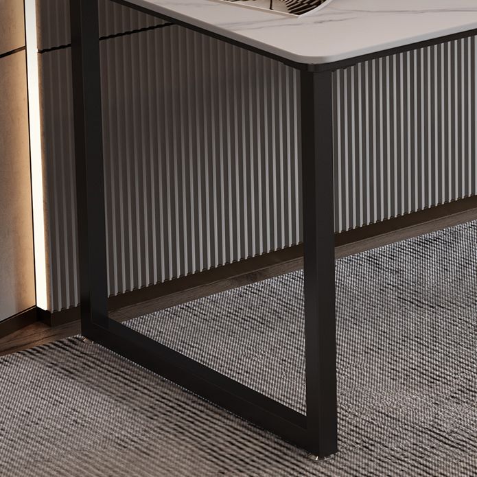 Sintered Stone Rectangular Meeting Table Home Office Industrial Writing Desk Clearhalo 'furn' 'furn_office_desk' 'Furniture' 'furniture_office_desk' 'Office Desks' 'Office Furniture' 'office_desk' 1200x1200_4c06f470-119d-42c3-a0ac-761e35b3a04f