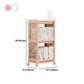 Contemporary Style Bookshelf Plastic Open Back Bookcase for Home Office Clearhalo 'Bookcases' 'furn' 'furn_bookcases' 'Furniture' 'furniture_bookcases' 'Office Furniture' 1200x1200_4c0821da-f5c8-41e3-9b36-f30545fbf7a4