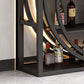 Luxury Wine Bottle Rack Metal Black and Gold Wine Rack Bottle Floor