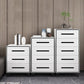 16" W Modern Storage Chest Dresser White Vertical Storage Chest with 3/4/5 Drawers Clearhalo 'Bedroom Furniture' 'Dressers & Chests' 'dressers_chests' 'furn' 'furn_dressers_chests' 'Furniture' 1200x1200_4c109148-71b9-4293-b862-f32d81b52ace
