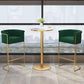 Glam Style Bar Stool Armed Upholstered Bar Stool for Dining Room Clearhalo 'Bar Furniture' 'Bar Stools' 'bar_stools' 'furn' 'furn_bar_stools' 'Furniture' 'Kitchen & Dining Furniture' 1200x1200_4c13ee5f-5d8c-4e78-be36-2d29313756ec