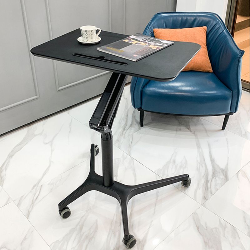 Rectangular Shaped Office Table Wood Writing Desk with Wheels for Office Clearhalo 'furn' 'furn_office_desk' 'Furniture' 'Office Desks' 'Office Furniture' 'office_desk' 1200x1200_4c1498c7-7657-447d-bedb-8f061d425046