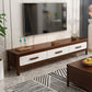 Modern Rubberwood TV Stand Enclosed Storage TV Media Stand with Drawers for Living Room Clearhalo 'furn' 'furn_tv_stands_entertainment_centers' 'Furniture' 'Living Room Furniture' 'TV Stands & Entertainment Centers' 'TV Stands & Media Storage Furniture' 'tv_stands_entertainment_centers' 1200x1200_4c165a42-644a-4738-883f-6e4552ed4c91
