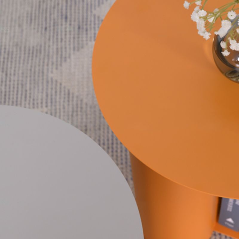 Abstract Base Design Cocktail Table Round Iron Art Coffee Table Clearhalo 'Coffee & Accent Tables' 'End & Side Tables' 'end_side_tables' 'furn' 'furn_end_side_tables' 'Furniture' 'Living Room Furniture' 1200x1200_4c191bc8-dd7e-4e69-ae7d-8e4336fcd76b