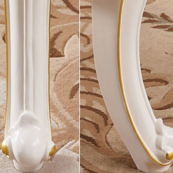 ビクトリアスタイルの長方形テーブルセット1/2/7ピース家に向けてダイニングセット