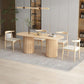 Contemporary Solid Wood Dining Table Set 1/5/7 Pieces Home Dining Room Set Clearhalo 'Dining Room Sets' 'Dining Tables & Seating' 'dining_room_set' 'furn' 'furn_dining_room_set' 'Furniture' 'Kitchen & Dining Furniture' 1200x1200_4c1b9870-043d-461f-9ea8-2baf1dc07711