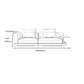 Contemporary Genuine Leather Square Arm Standard Sofa with Bolster Pillows Clearhalo 'furn' 'furn_sofas' 'Furniture' 'furniture_sofas' 'kitchen' 'kitchen_sofas' 'Living Room Furniture' 'Sofa' 'sofas' 1200x1200_4c1dcae4-3e33-42c5-b6f5-85efd692ebf2
