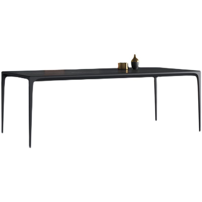 Modern Aluminium Dinette Set 1/2/4/9/10/11 Pieces Black Sintered Stone Dining Table Set Clearhalo 'Dining Room Sets' 'Dining Tables & Seating' 'dining_room_set' 'furn' 'furn_dining_room_set' 'Furniture' 'furniture_dining_room_set' 'Kitchen & Dining Furniture' 1200x1200_4c1e0782-b60b-4a2e-9540-37d915ee7f01