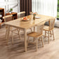 Contemporary Solid Wood Rectangular Dining Table for Dining Hall Clearhalo 'Dining Tables & Seating' 'Dining Tables' 'dining_table' 'furn' 'furn_dining_table' 'Furniture' 'Kitchen & Dining Furniture' 1200x1200_4c2190ea-f8f8-433b-8fbe-de8b7757ae34