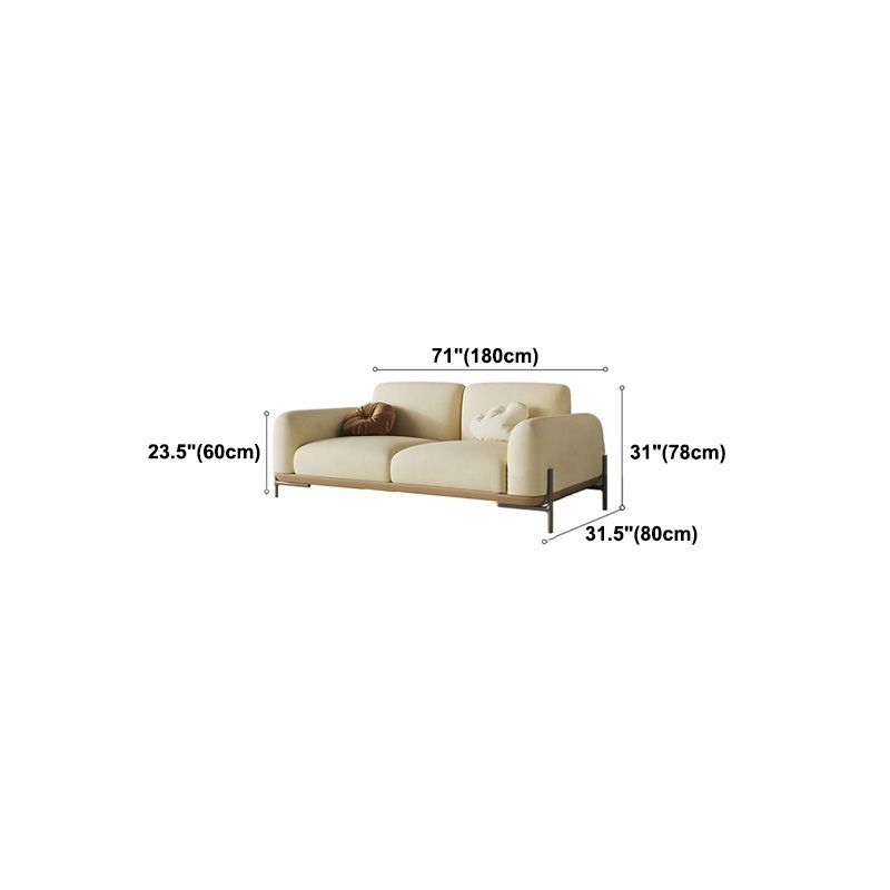 STANDE CONTEMPOURARY FUNX PELLE / VELVET SOFA DI SOTTO IN BEIGE