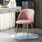 Glam Style 16.5'' Wide Dining Room Chair Solid Back Side Chair with 4 Legs for Home Use Clearhalo ' kitchen&dining_furn' 'Dining Chairs' 'Dining Tables & Seating' 'dining_chair' 'furn' 'furn_dining_chair' 'Furniture' 'furniture_dining_chair' 'Kitchen & Dining Furniture' 'kitchen' 1200x1200_4c26c7b1-93ca-49df-ad47-a70746e88ccf