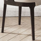 Modern Simple Side Chair Wooden Base Side Dining Chair for Bedroom