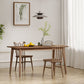 Rectangle Ash Wood Table Modern Dining Table in Walnut with 4 Legs for Restaurant Clearhalo ' dining_table' 'Dining Tables & Seating' 'Dining Tables' 'furn' 'furn_dining_table' 'Furniture' 'furniture_dining_table' 'Kitchen & Dining Furniture' 'kitchen&dining_furn' 'kitchen' 'kitchen_dining_table' 1200x1200_4c2802ce-dc15-497e-9311-7be36c0f73e1